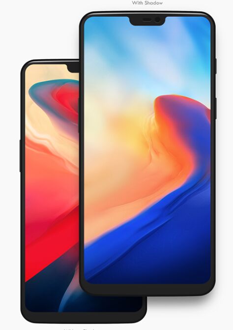 OnePlus 6 SVG Mockup-min