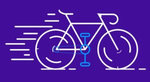Bicycle Vector Line Icon-min