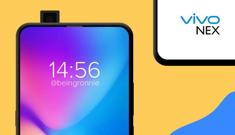 Vivo Nex Realistic Mockup PSD-min