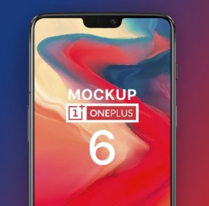Photorealistic OnePlus 6 PSD Mockup-min