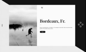 WAGON Minimal B W Web Template PSD-min