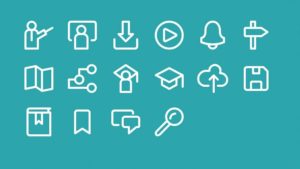 16 Education Vector Line Icons-min