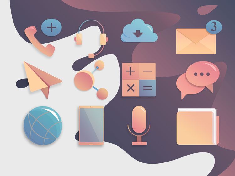 12 Summer Icons PNG-min