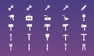 25 Minimal Tools Sketch Icons-min