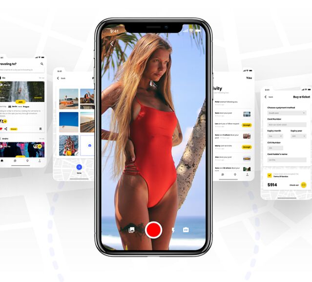 Backpack UI Kit & Prototype For XD