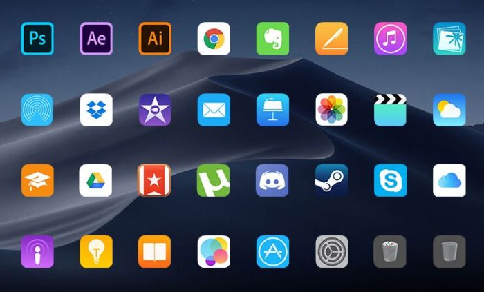 Download Free 32 iOS Style App Icons PNG - Free App Icons