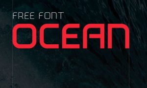 Ocean Modern Typeface