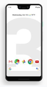 Google Pixel 3 XL PSD Mockup