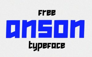 ANSON Typeface