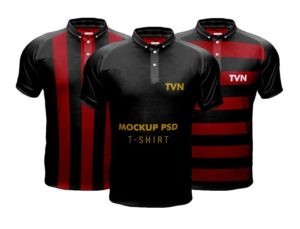 Men's Sports T-shirt PSD Mockup