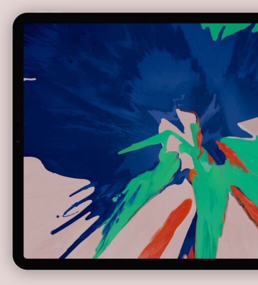 New iPad Pro 2018 Sketch Mockup