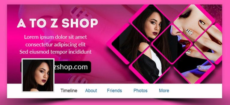 Fashion Facebook Cover PSD Templates