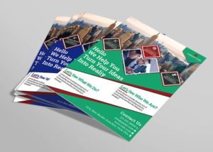 Professional Corporate Flyer Design Mockup For Photoshop