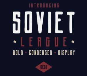 Soviet League Font