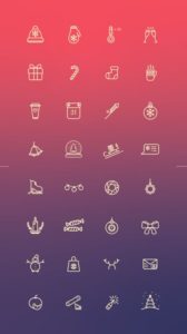 32 Winter & Christmas Icons Vector
