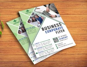 Professional Business Flyer Template In Layered PSD