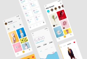 Beautiful App Presentation Mockup PSD