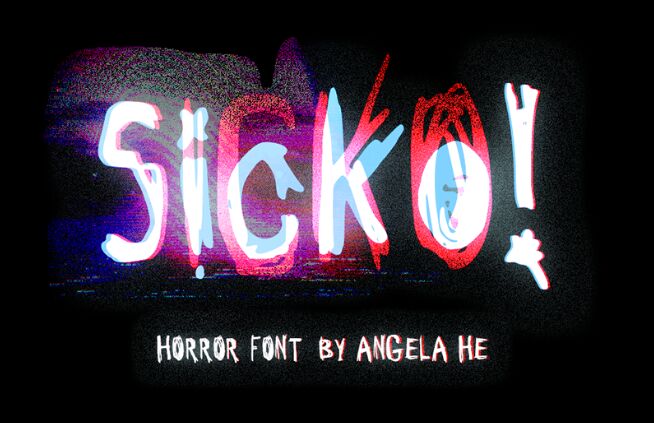 Sicko Horror Font