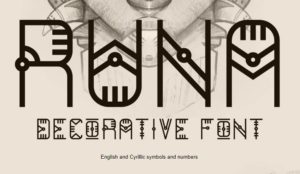 RUNA Decorative Font