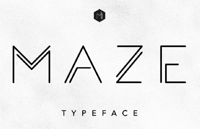 MAZE Typeface