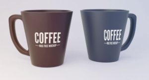Realistic Coffee Mug PSD Mockup
