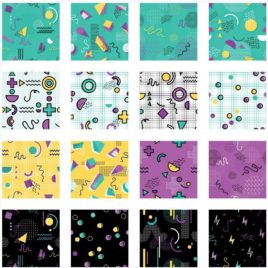 Download Free 20 Seamless Vector Patterns - Free Vector Patterns
