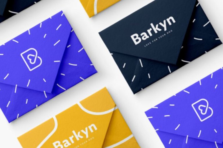Mini Envelope Mockup PSD