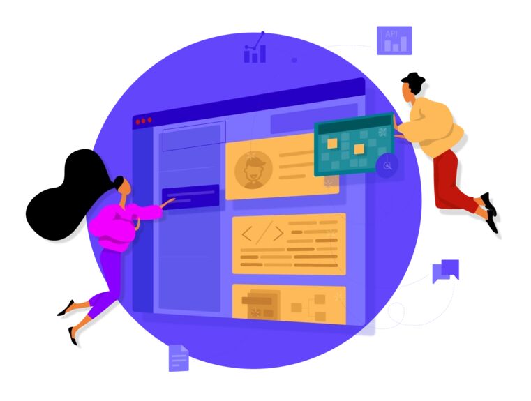 Team Work Illustration