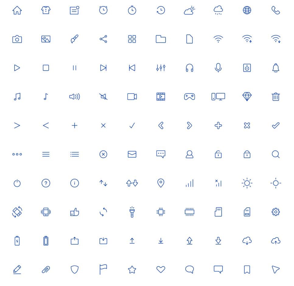 Download Free 100 Minimal Stroke Icons Vector - Free Web Icons