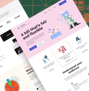 Foundation Landing Page Sketch Template
