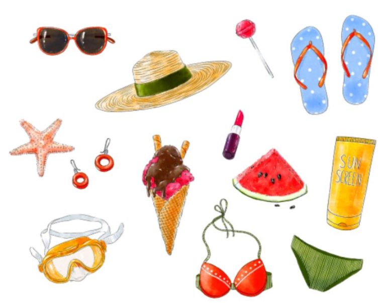 Summer Accesoires PSD
