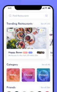 Foobybite Food & Restaurant App UI Kit For Adobe XD