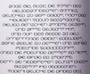 Oddysseus Typeface