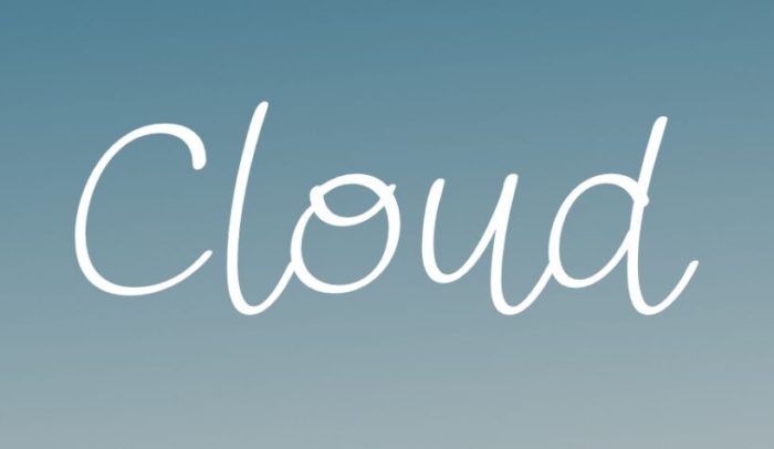 Download Free Cloud Script Font - Free Fonts