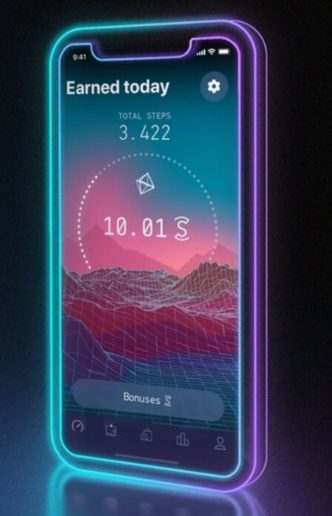 Download Free Neon iPhone X PSD Mockup - Free UI Elements