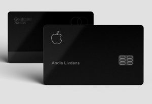 Realistic Apple Card Mockup For Adobe XD