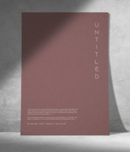 Minimal Clean A4 Letterhead Mockup PSD