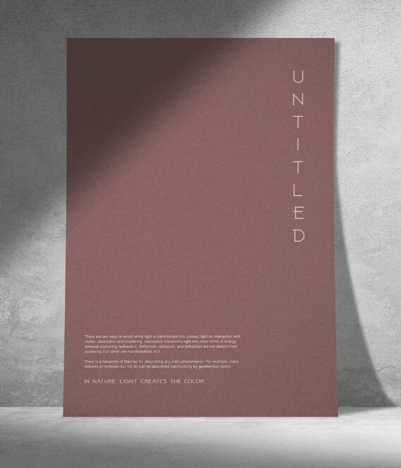 Minimal Clean A4 Letterhead Mockup PSD