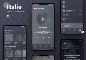 Pretty Nice Hi-Fi Wireframing Kit