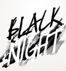 Blacknight Handbrush Font