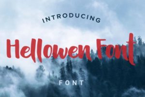Hellowen Handwriting Font