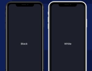 Black White iPhone 11 Mockup For Adobe XD