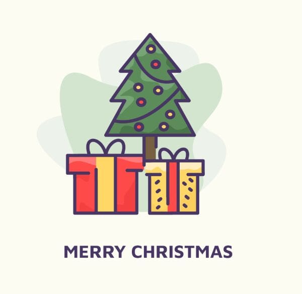 Sweet Christmas Illustration Vector (AI)