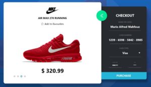 Modern E-commerce Checkout Page UI Kit For XD App