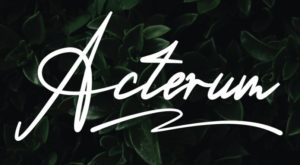 Acterum Signature Font