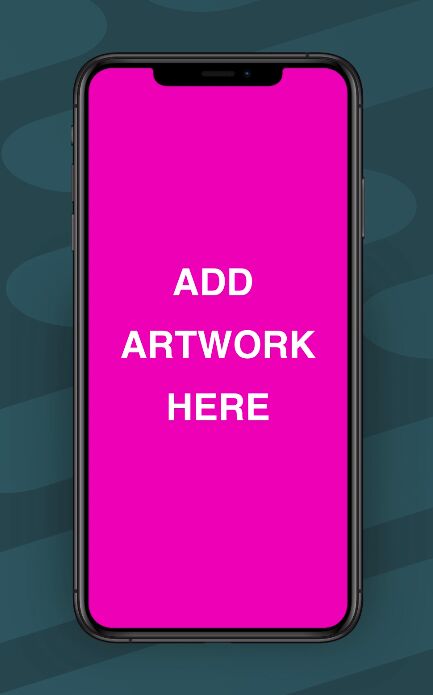 Standard iPhone XR Mockup (Adobe XD)