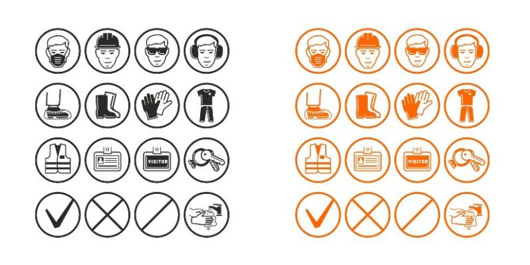 12 Safety Vector Icons
