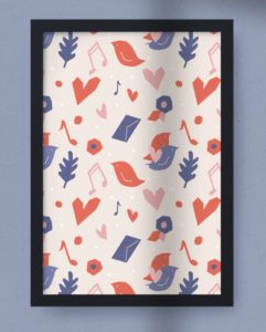 Customizable High Solution Wall Poster PSD Mockup