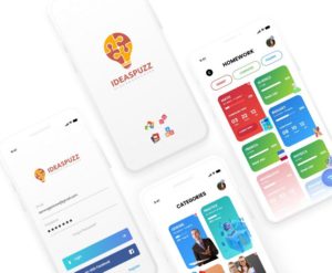 Clean App Design For Educational Mobile App