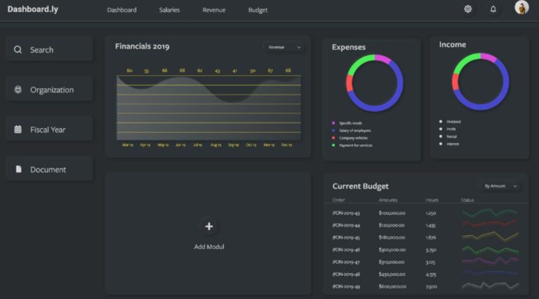 Dark Neomorphic UI Kit (Adobe XD)
